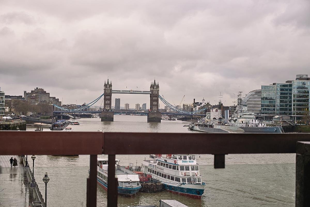 tower bridge seen from london bridge, easily confused!