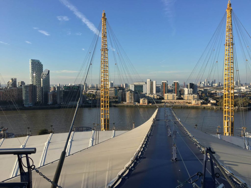 up at the o2